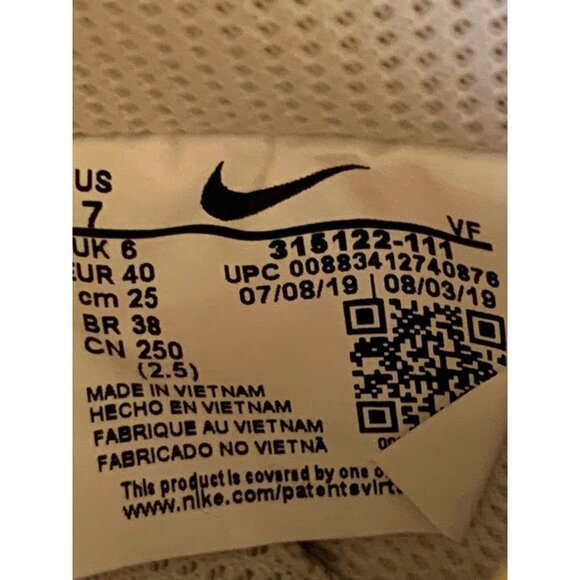 Custom Nike Air Force 1 Sneakers Blue Rose Mens Size 7 White Sneakers 7987 main image 8